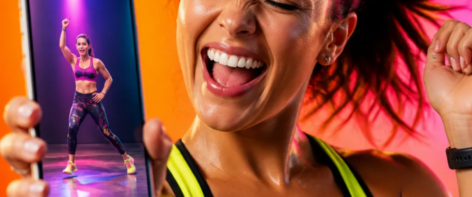 Aprenda Zumba pelo Celular com App