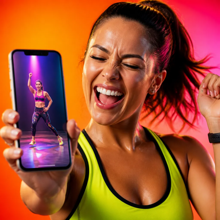 Aprenda Zumba pelo Celular com App