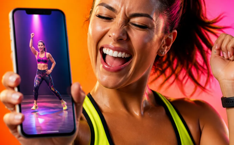 Aprenda Zumba pelo Celular com App