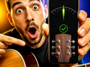 Você Pode Afinar Seu Violão Pelo Celular