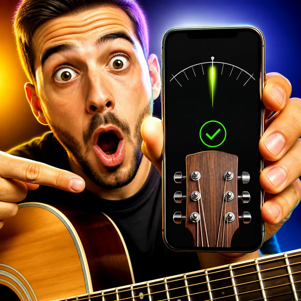 Você Pode Afinar Seu Violão Pelo Celular