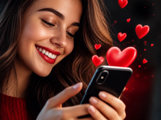 Cartas de Amor pelo Celular: Frases Românticas