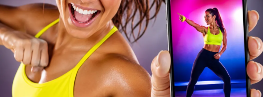 Aprenda Zumba pelo Celular em Casa