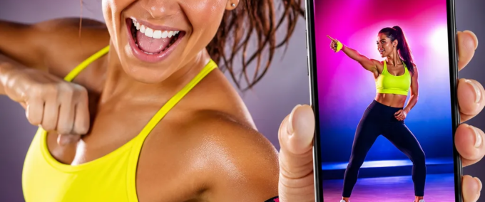 Aprenda Zumba pelo Celular em Casa