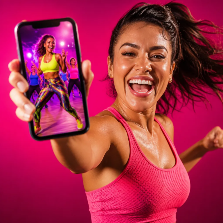 Aprenda Zumba pelo Celular Agora