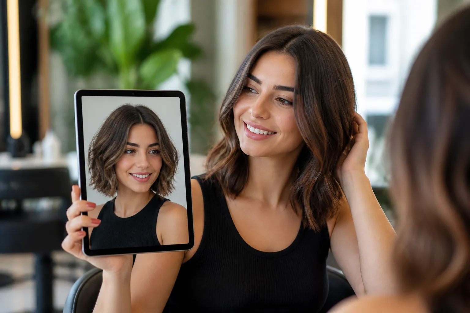 Veja Como Fica Seu Cabelo Novo Antes de Ir ao Salão