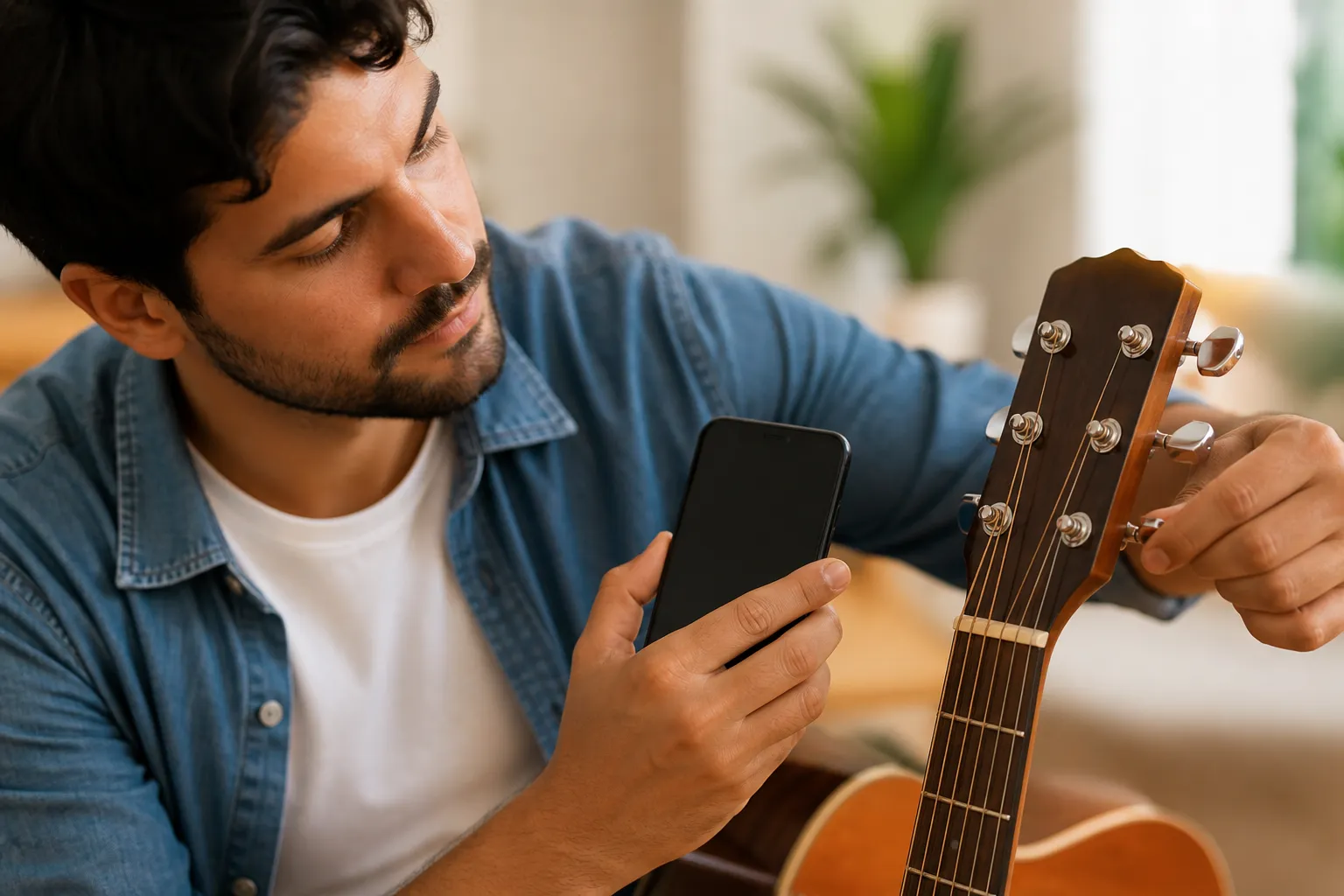 Guia Completo: Afine Seu Violão Usando Apenas o Celular