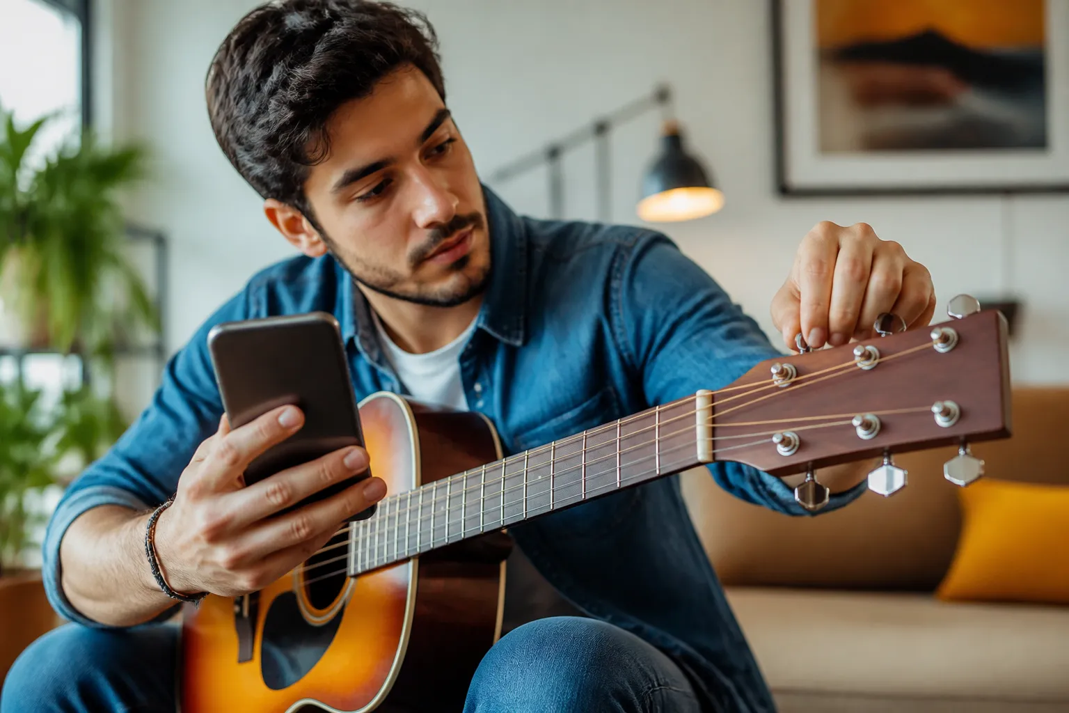 Guia Completo para Afinar Violão Pelo Celular com Precisão