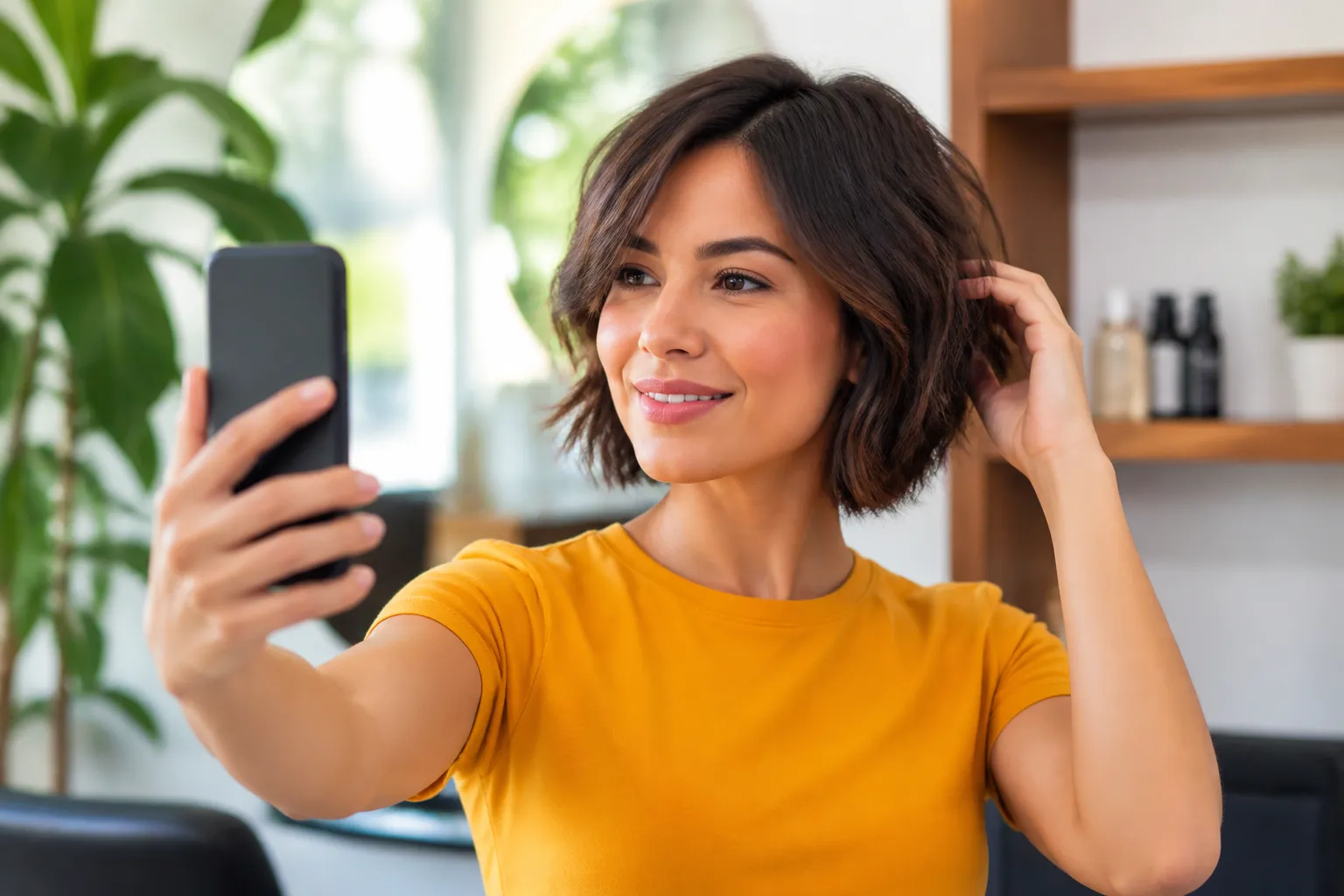Como Testar Novos Cortes de Cabelo Antes de Ir ao Salão
