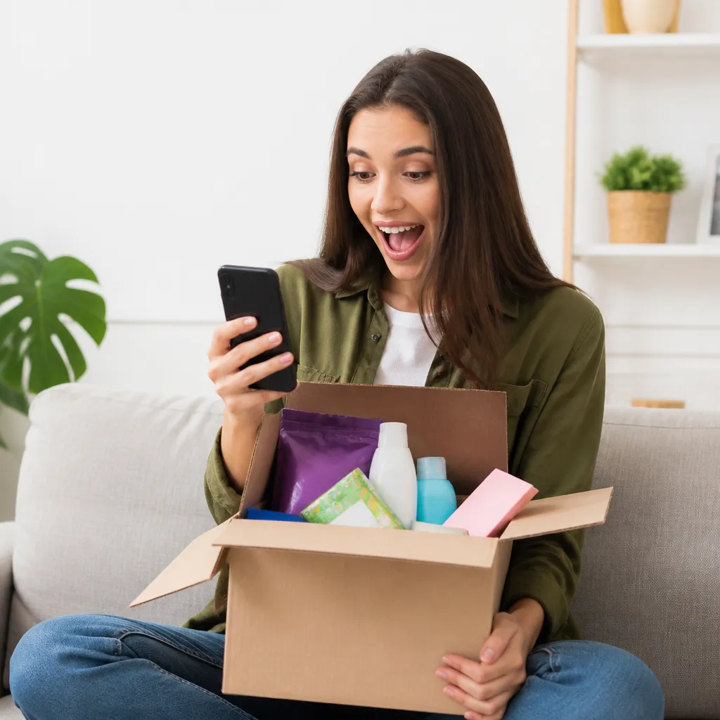 Aplicativo Android que envia produtos grátis para sua casa todo mês
