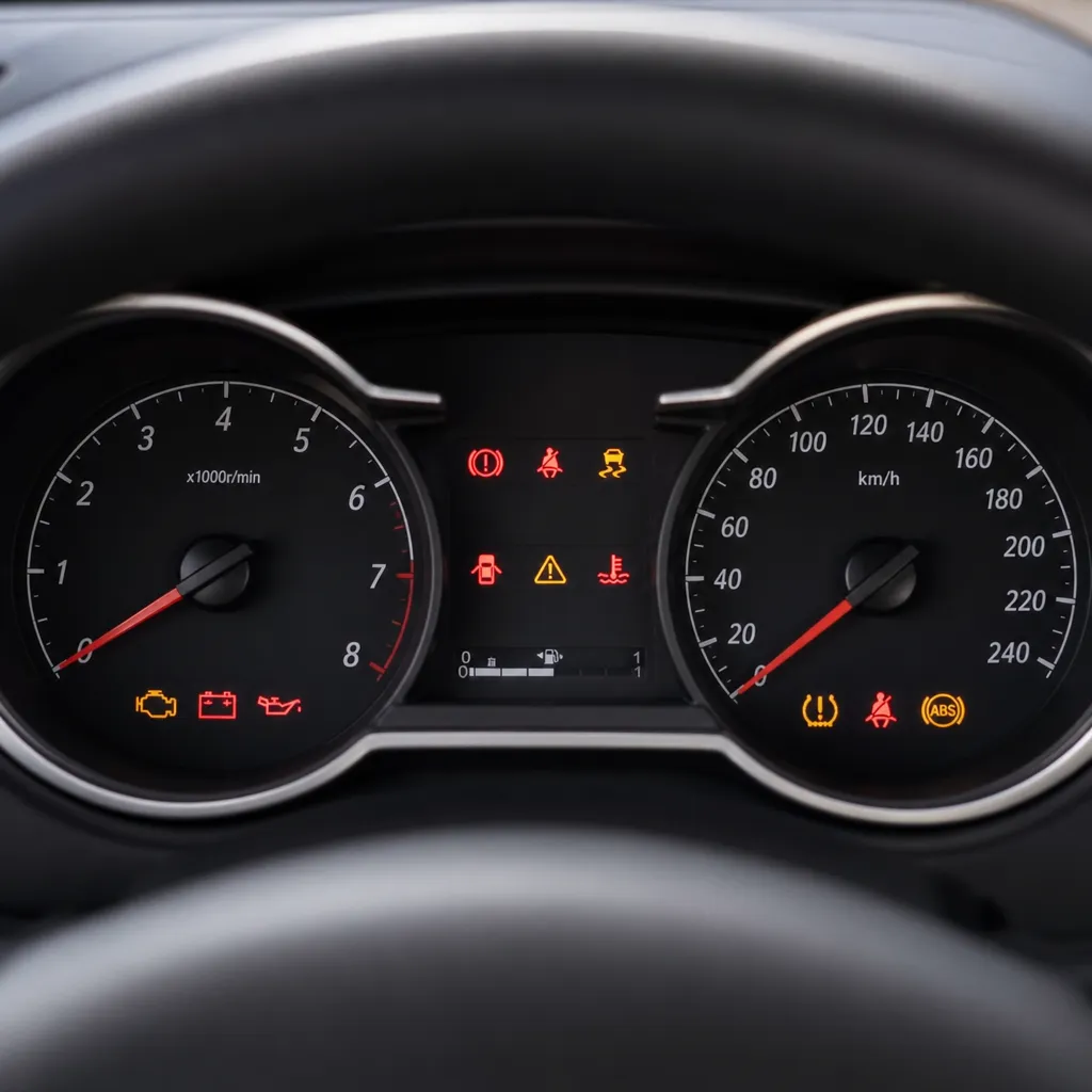 O que significam as luzes do painel do seu carro