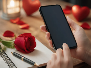 Aplicativo para Escrever Mensagens de Amor