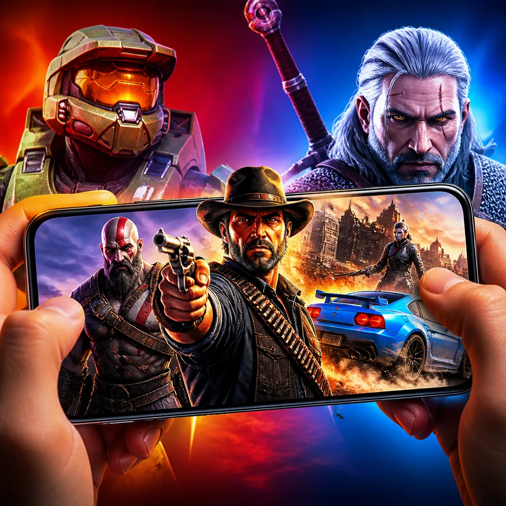 Melhores Jogos de PC e Console Para Jogar Diretamente no Celular