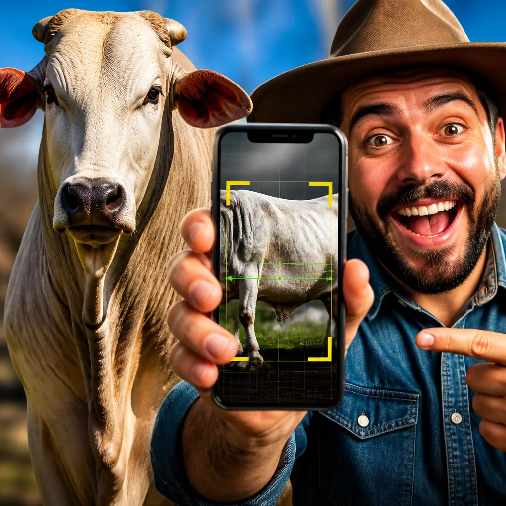 Como Pesar Gado pelo Celular Usando Apenas a Câmera