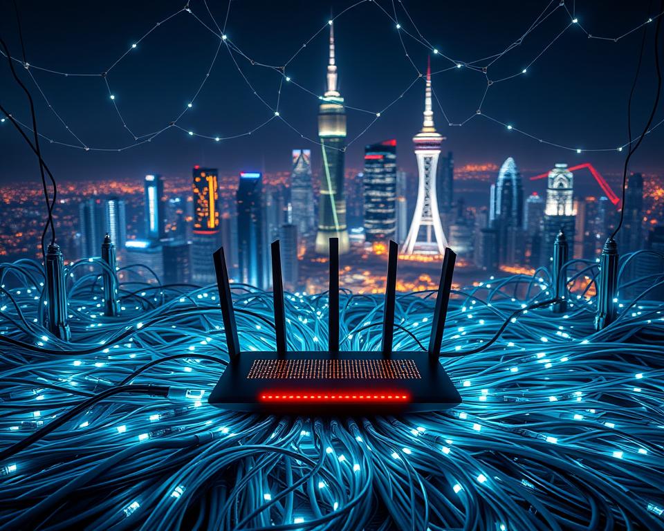 conectividade de internet