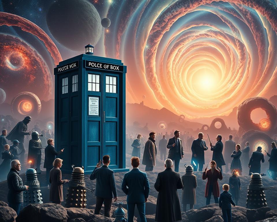 personagens icônicos no multiverso de Doctor Who