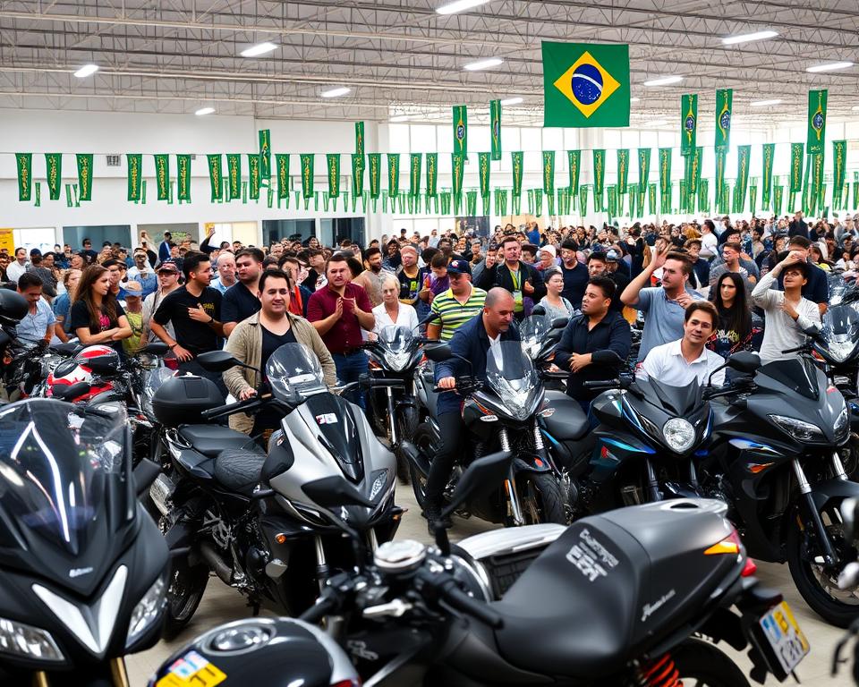 60% de desconto: Motos de Leilão recuperada de Financiamento